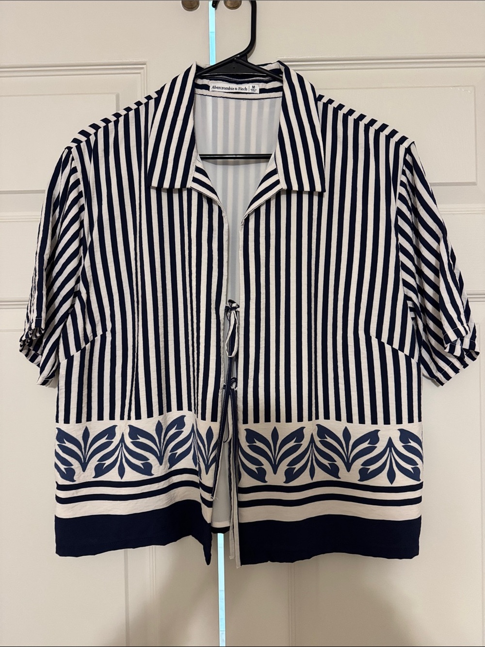Abercrombie & Fitch Tie-Front Shirt